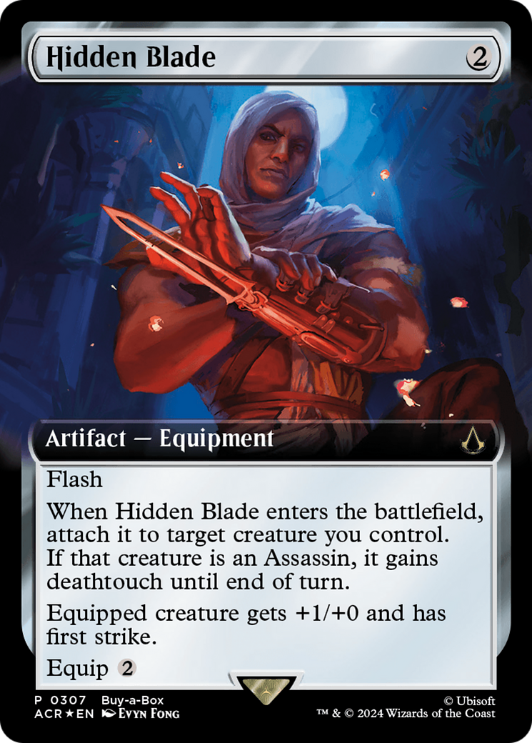 Hidden Blade (Extended Art) [Assassin's Creed Promos] | Card Merchant Takapuna