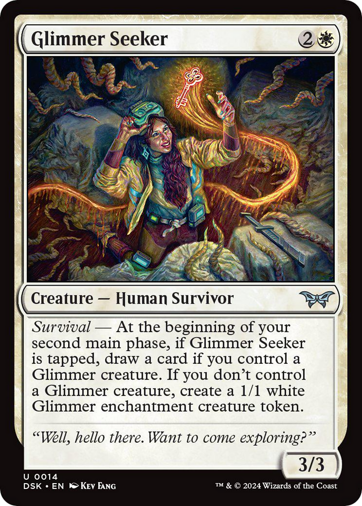 Glimmer Seeker [Duskmourn: House of Horror] | Card Merchant Takapuna