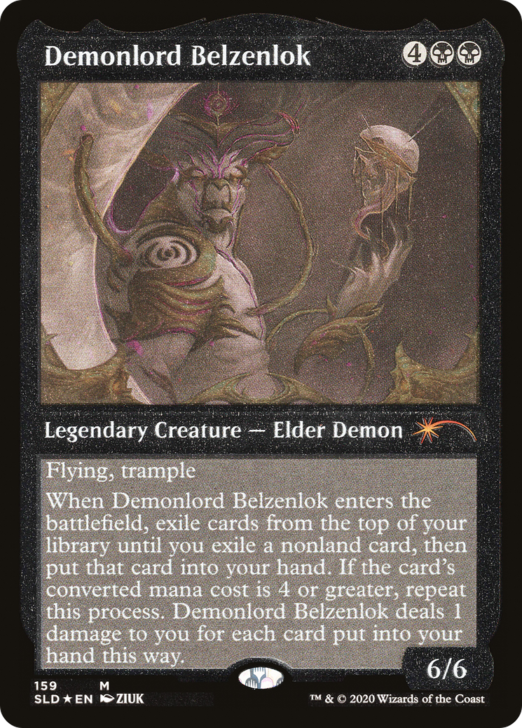 Demonlord Belzenlok (Foil Etched) [Secret Lair Drop Series] | Card Merchant Takapuna