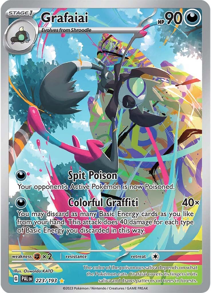 Grafaiai (223/193) [Scarlet & Violet: Paldea Evolved] | Card Merchant Takapuna