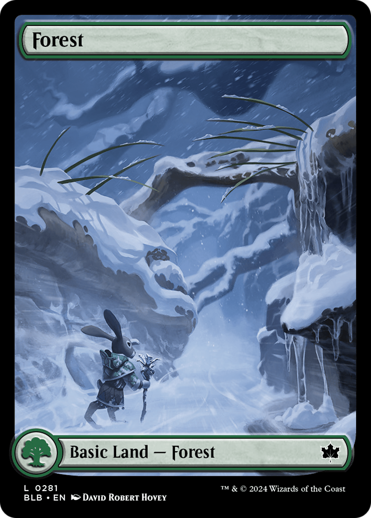 Forest (0281) [Bloomburrow] | Card Merchant Takapuna