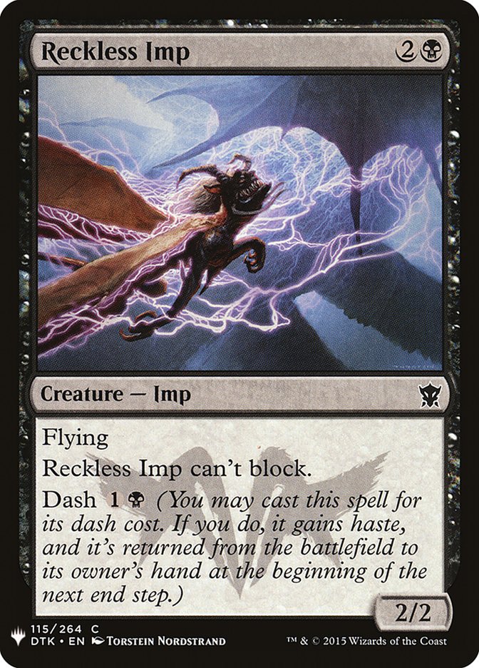 Reckless Imp [Mystery Booster] | Card Merchant Takapuna