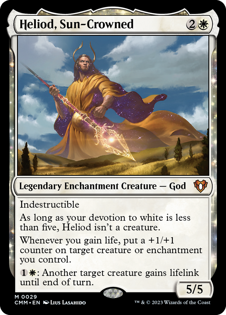 Heliod, Sun-Crowned [Commander Masters] | Card Merchant Takapuna