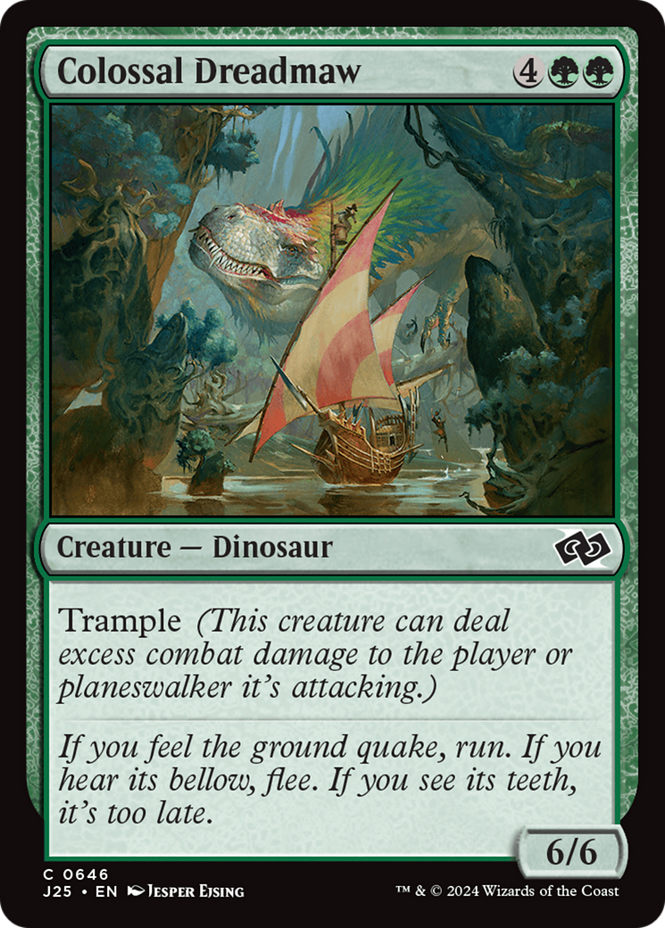 Colossal Dreadmaw [Foundations Jumpstart] | Card Merchant Takapuna