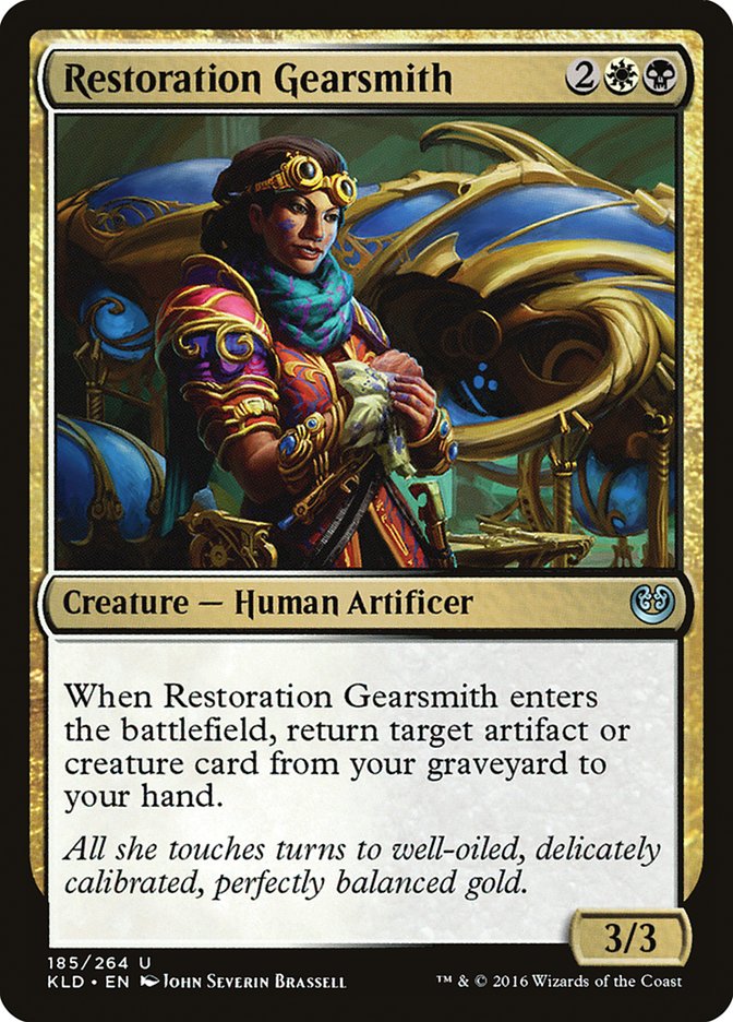 Restoration Gearsmith [Kaladesh] | Card Merchant Takapuna