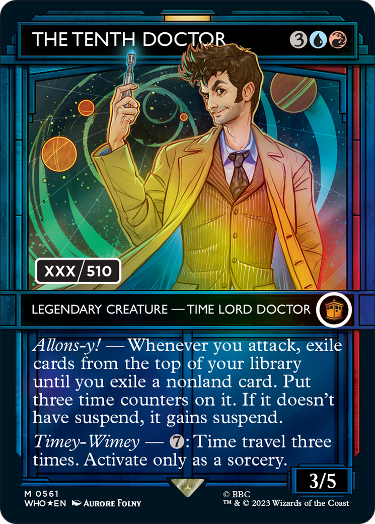 The Tenth Doctor (Serialized) [Doctor Who] | Card Merchant Takapuna