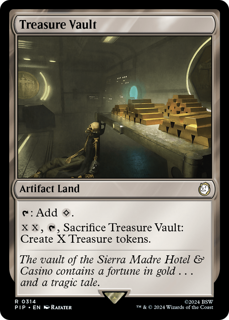 Treasure Vault [Fallout] | Card Merchant Takapuna