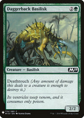 Daggerback Basilisk [Mystery Booster] | Card Merchant Takapuna