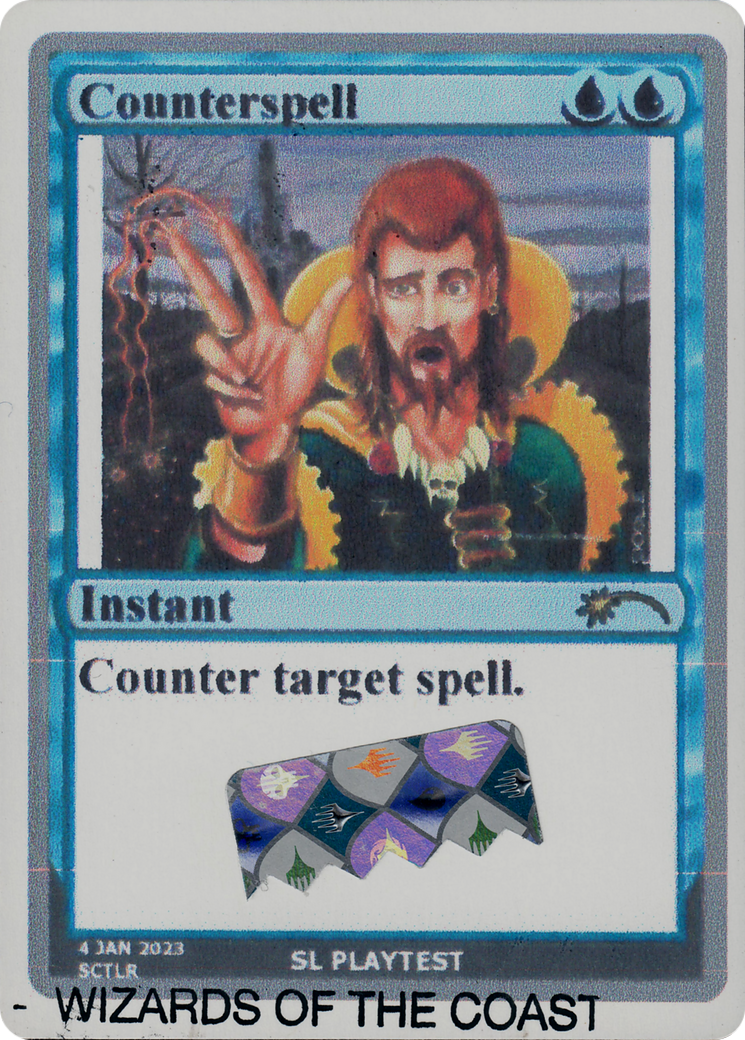 Counterspell (SL PLAYTEST) [Secret Lair Drop Series] | Card Merchant Takapuna