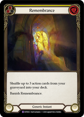 Remembrance [U-WTR163] (Welcome to Rathe Unlimited)  Unlimited Rainbow Foil | Card Merchant Takapuna