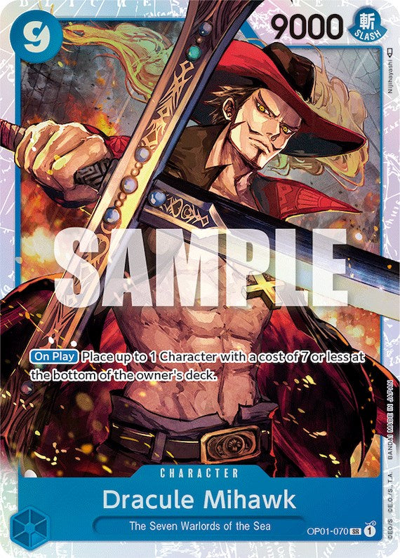 Dracule Mihawk [Romance Dawn] | Card Merchant Takapuna