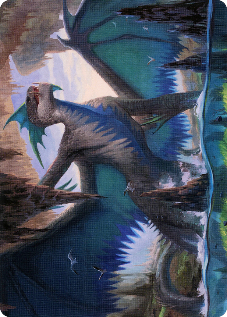 Murktide Regent Art Card [Modern Horizons 2 Art Series] | Card Merchant Takapuna