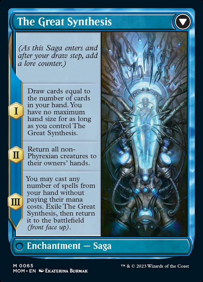 Jin-Gitaxias // The Great Synthesis [March of the Machine] | Card Merchant Takapuna