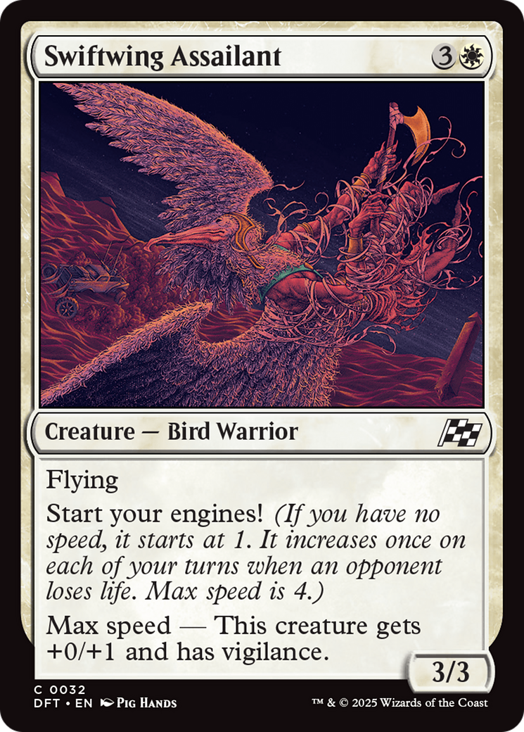 Swiftwing Assailant [Aetherdrift] | Card Merchant Takapuna