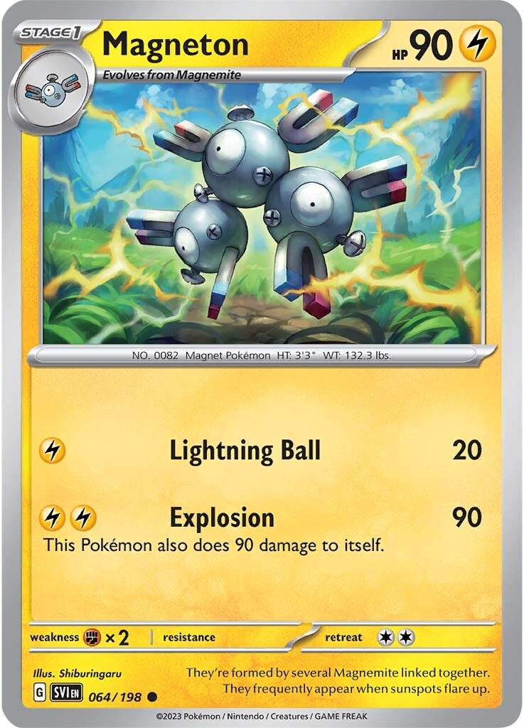 Magneton (064/198) [Scarlet & Violet: Base Set] | Card Merchant Takapuna