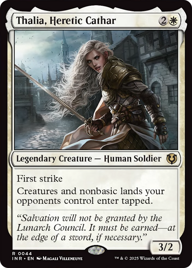 Thalia, Heretic Cathar [Innistrad Remastered] | Card Merchant Takapuna