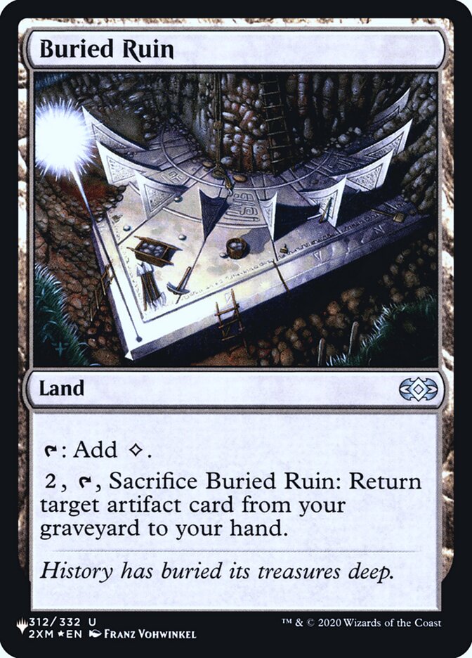 Buried Ruin [Secret Lair: Heads I Win, Tails You Lose] | Card Merchant Takapuna