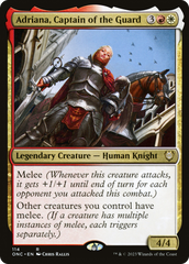 Adriana, Captain of the Guard [Phyrexia: All Will Be One Commander] | Card Merchant Takapuna