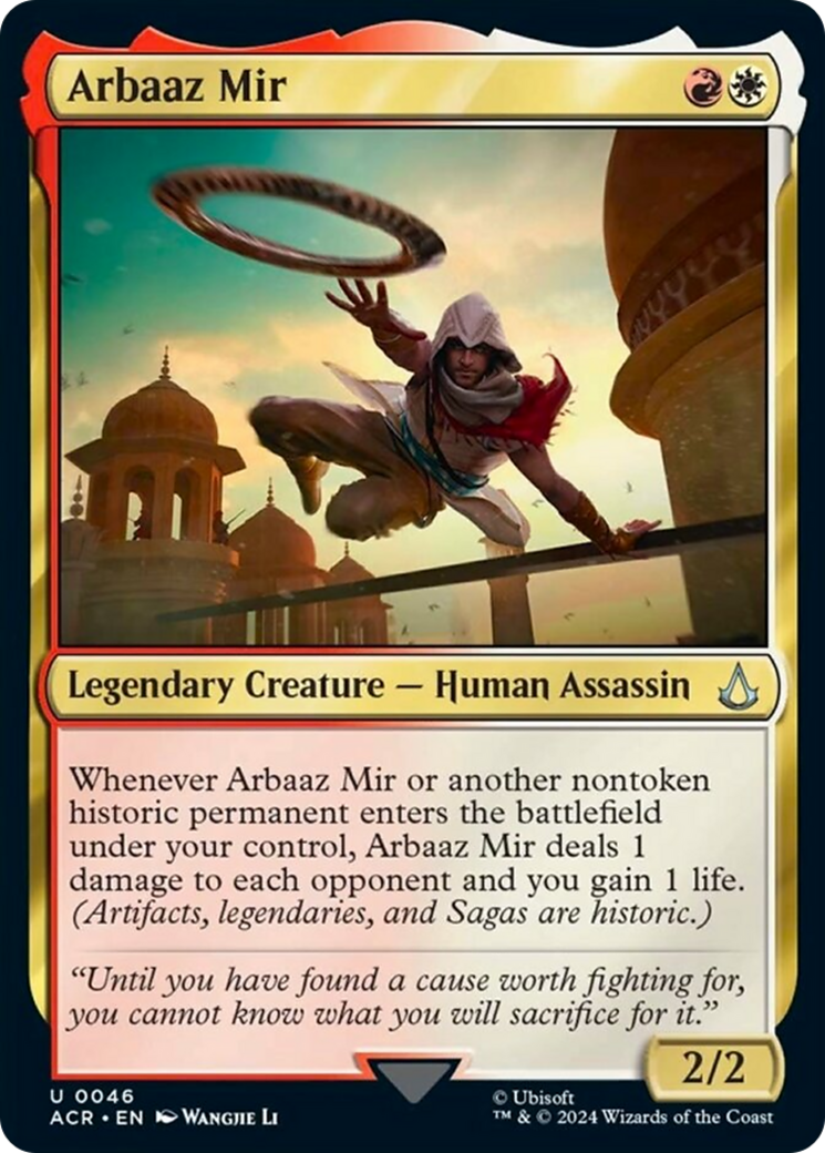 Arbaaz Mir [Assassin's Creed] | Card Merchant Takapuna