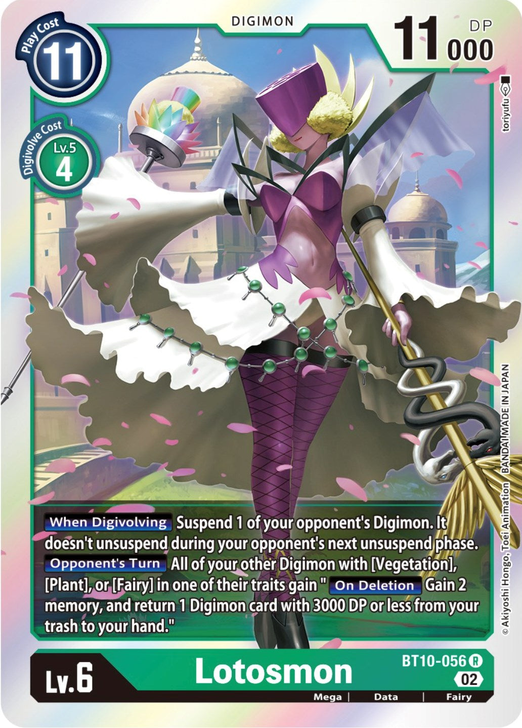 Lotosmon [BT10-056] [Xros Encounter] | Card Merchant Takapuna