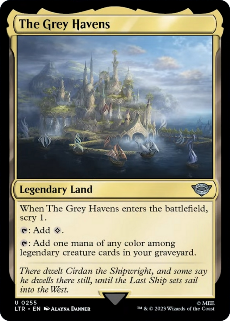 The Grey Havens [The Lord of the Rings: Tales of Middle-Earth] | Card Merchant Takapuna