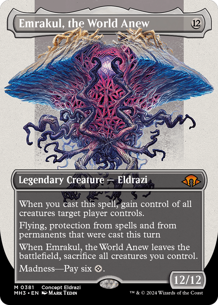 Emrakul, the World Anew (Borderless) [Modern Horizons 3] | Card Merchant Takapuna