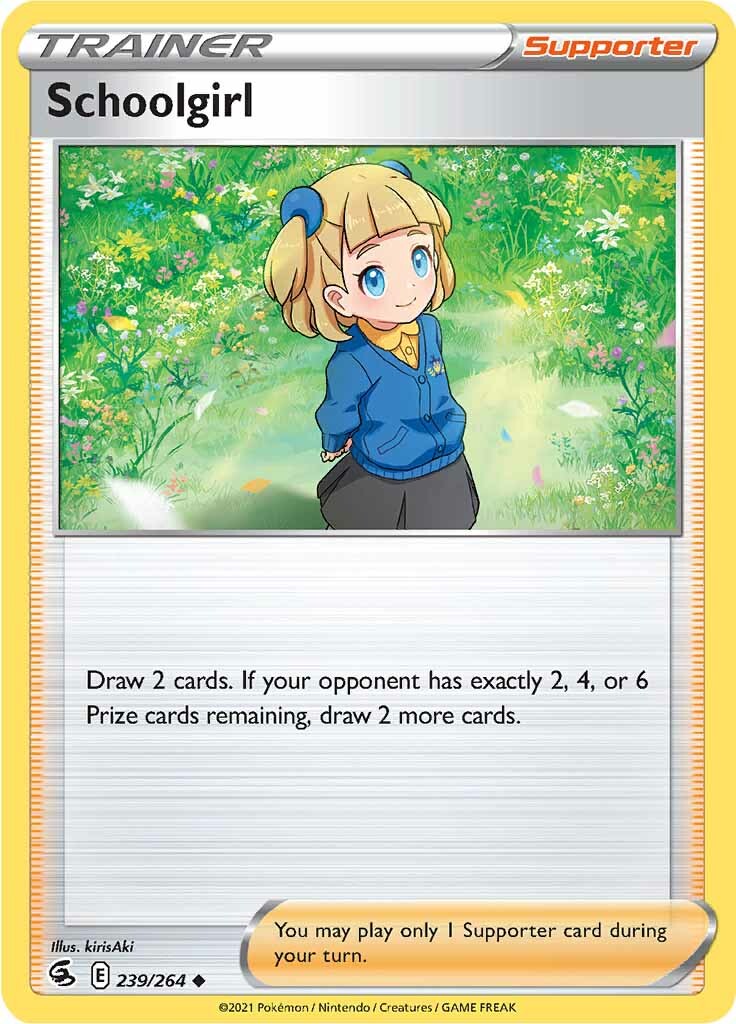 Schoolgirl (239/264) [Sword & Shield: Fusion Strike] | Card Merchant Takapuna