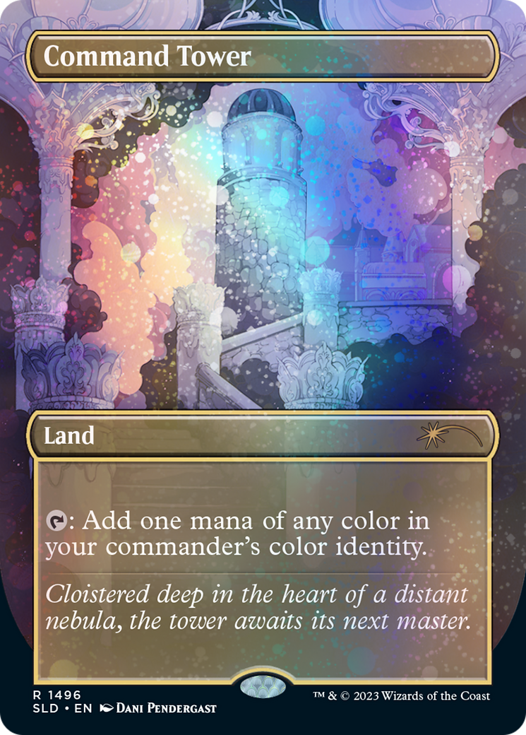 Command Tower (1697) (Rainbow Foil) [Secret Lair Drop Series] | Card Merchant Takapuna