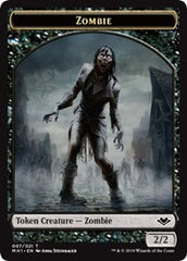 Zombie (007) // Elephant (012) Double-Sided Token [Modern Horizons Tokens] | Card Merchant Takapuna