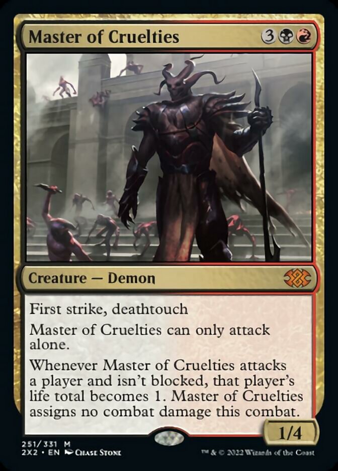 Master of Cruelties [Double Masters 2022] | Card Merchant Takapuna