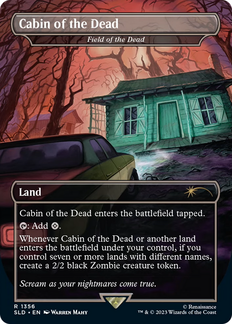 Cabin of the Dead - Field of the Dead [Secret Lair Drop Series] | Card Merchant Takapuna