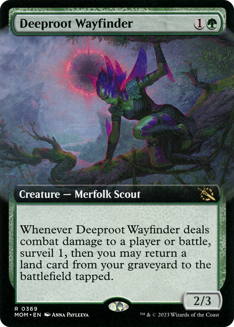 Deeproot Wayfinder (Extended Art) [March of the Machine] | Card Merchant Takapuna