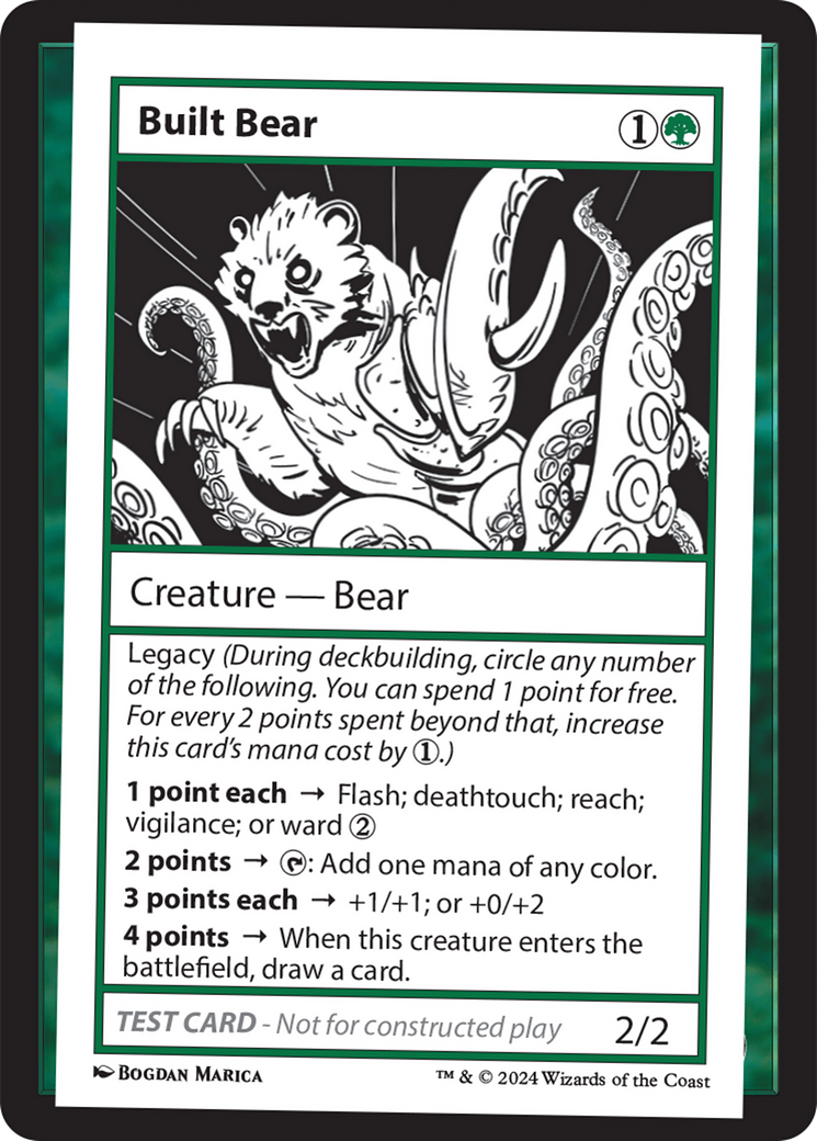 Built Bear [Mystery Booster 2 Playtest Cards] | Card Merchant Takapuna