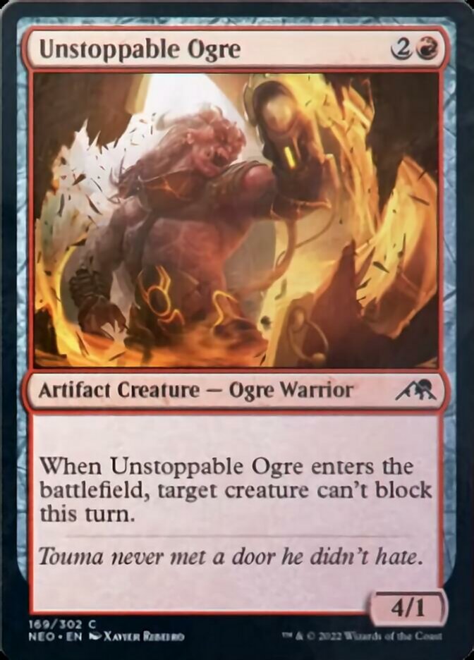 Unstoppable Ogre [Kamigawa: Neon Dynasty] | Card Merchant Takapuna