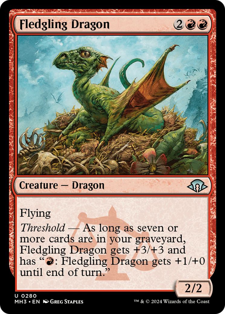 Fledgling Dragon [Modern Horizons 3] | Card Merchant Takapuna