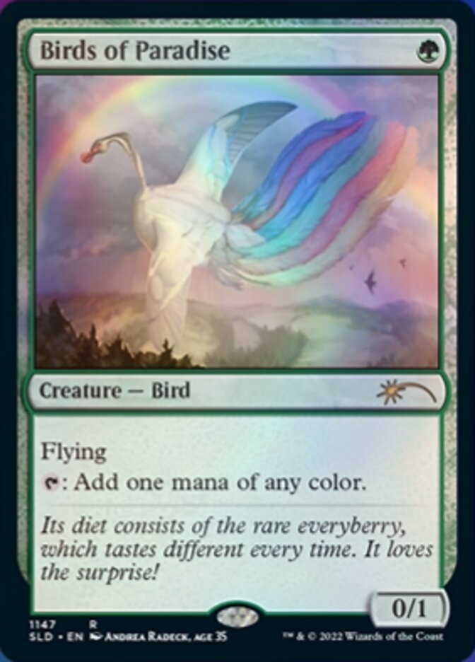 Birds of Paradise (1147) [Secret Lair Drop Series] | Card Merchant Takapuna