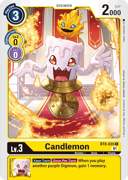 Candlemon [BT8-035] [New Awakening] | Card Merchant Takapuna