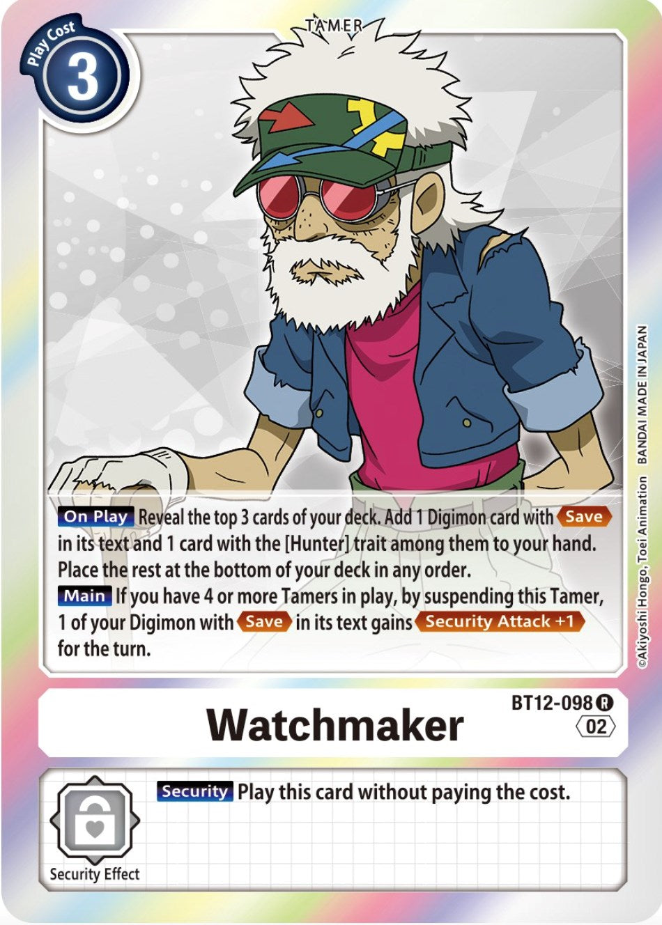 Watchmaker [BT12-098] [Across Time] | Card Merchant Takapuna