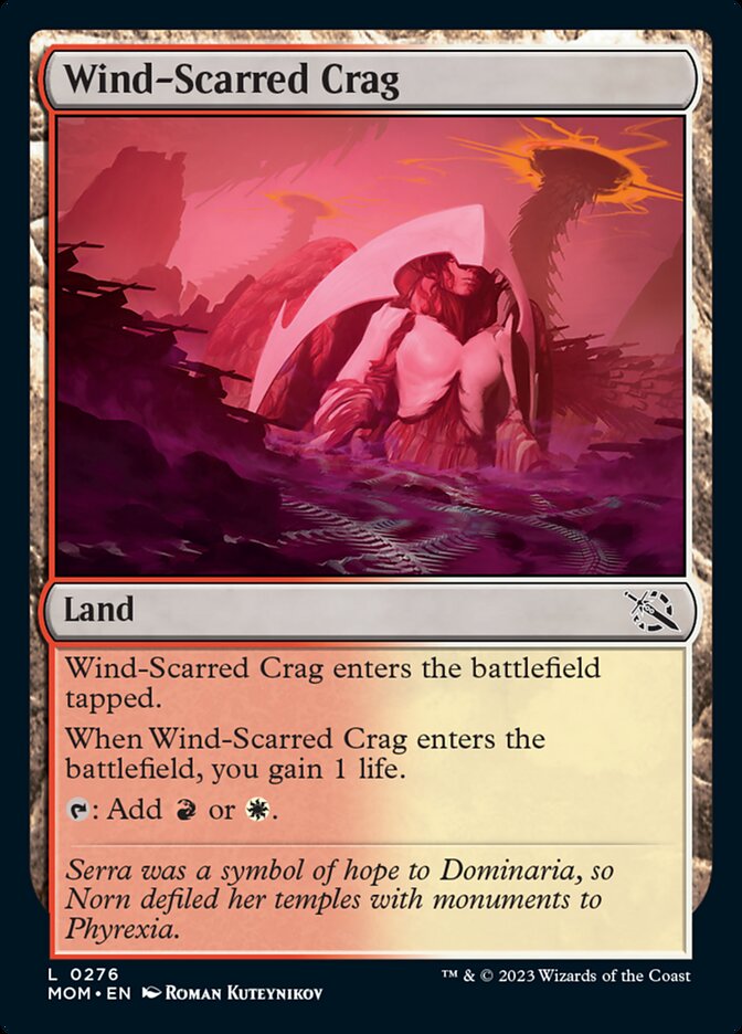 Wind-Scarred Crag [March of the Machine] | Card Merchant Takapuna