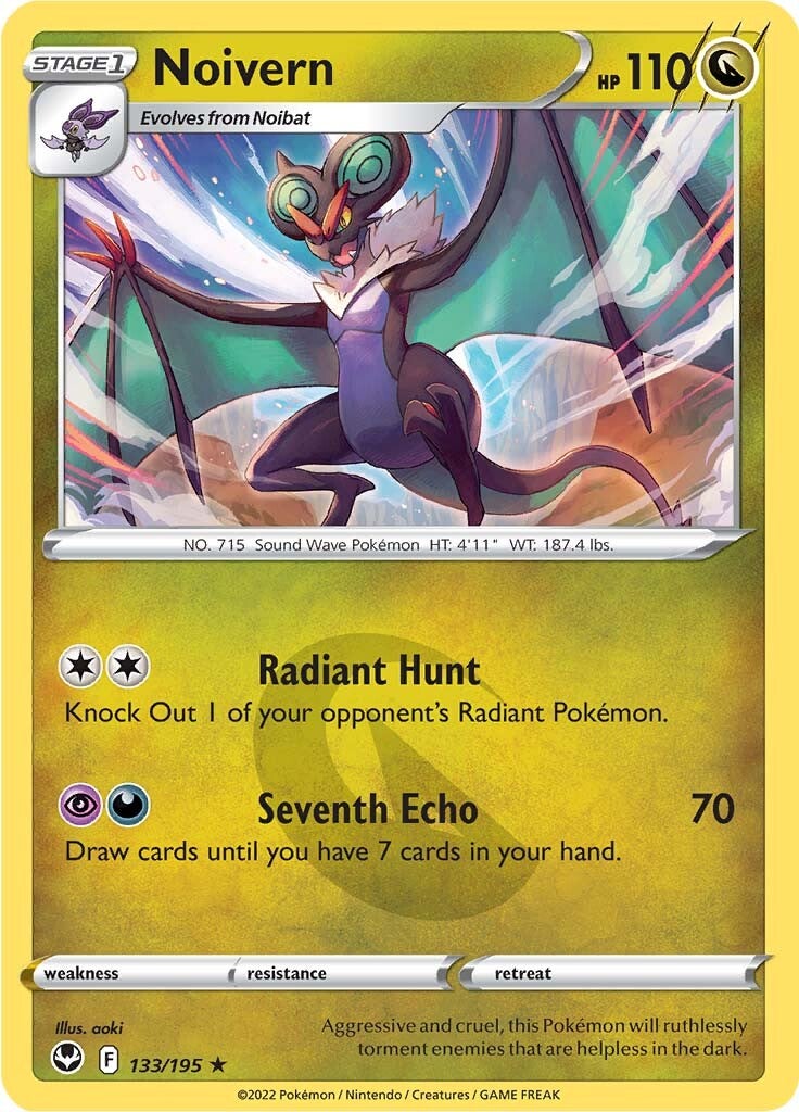 Noivern (133/195) [Sword & Shield: Silver Tempest] | Card Merchant Takapuna