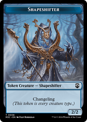 Dragon // Shapeshifter (0008) Double-Sided Token [Modern Horizons 3 Commander Tokens] | Card Merchant Takapuna