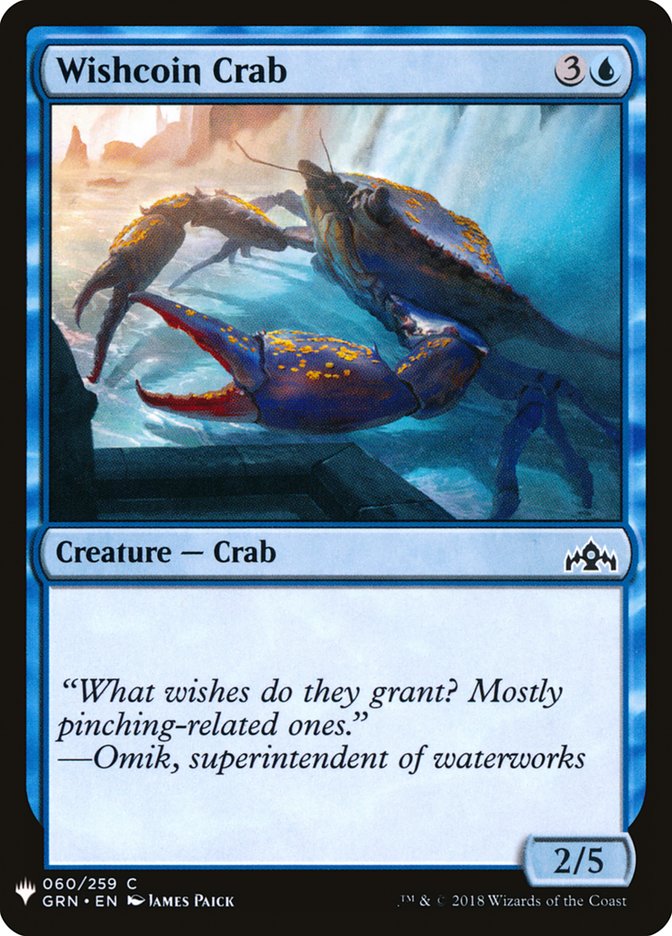 Wishcoin Crab [Mystery Booster] | Card Merchant Takapuna