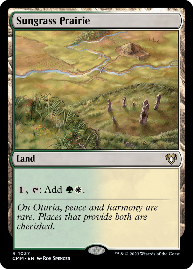 Sungrass Prairie [Commander Masters] | Card Merchant Takapuna