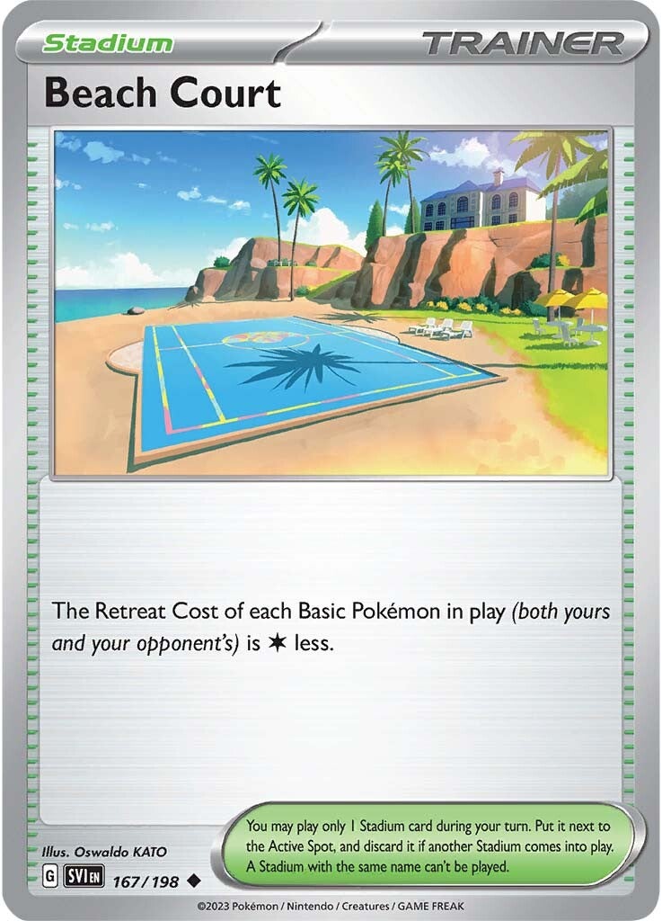 Beach Court (167/198) [Scarlet & Violet: Base Set] | Card Merchant Takapuna