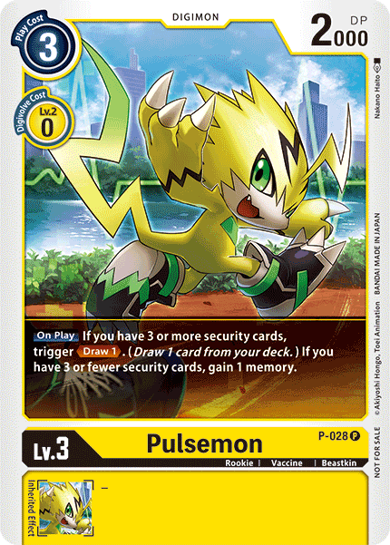 Pulsemon [P-028] [Promotional Cards] | Card Merchant Takapuna