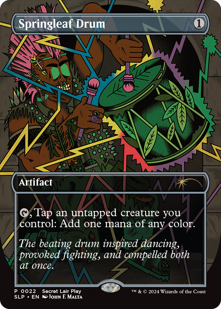 Springleaf Drum [Pro Tour Promos] | Card Merchant Takapuna