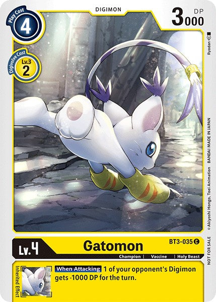 Gatomon [BT3-035] (Official Tournament Pack Vol.3) [Release Special Booster Promos] | Card Merchant Takapuna