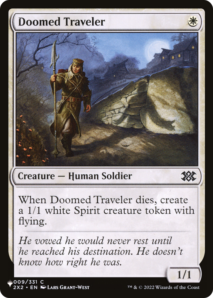 Doomed Traveler [The List] | Card Merchant Takapuna