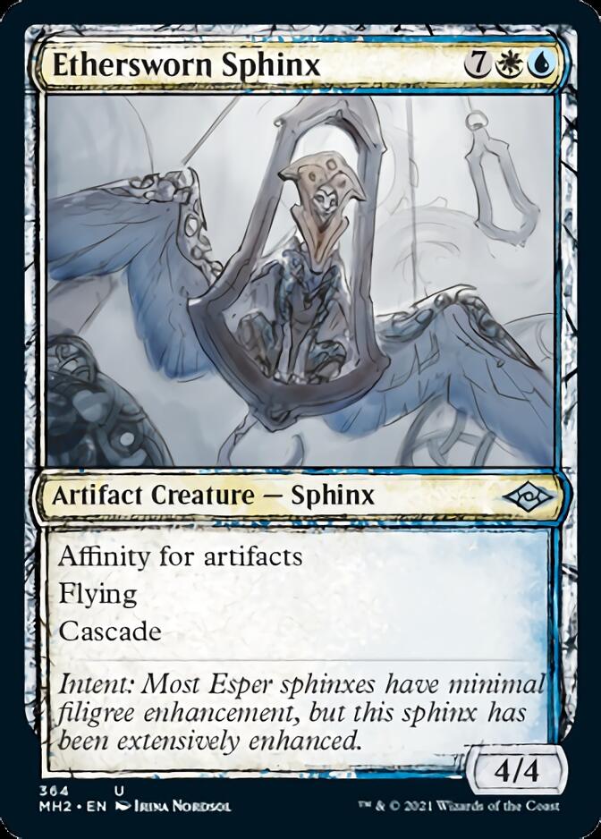 Ethersworn Sphinx (Sketch) [Modern Horizons 2] | Card Merchant Takapuna