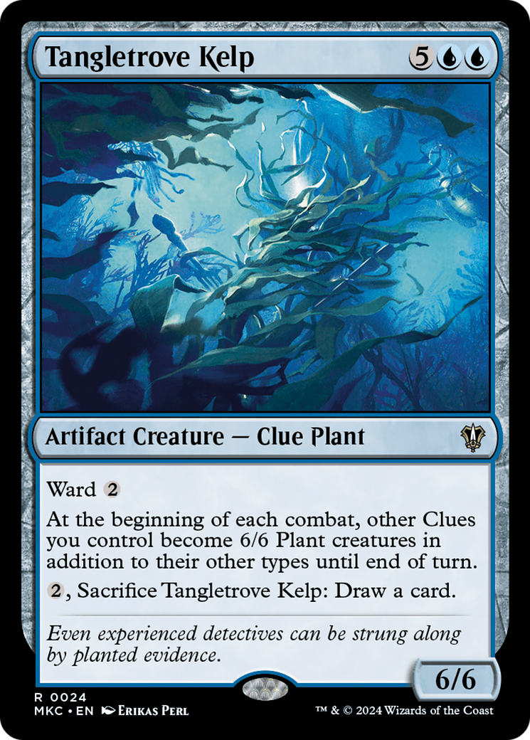 Tangletrove Kelp [Murders at Karlov Manor Commander] | Card Merchant Takapuna